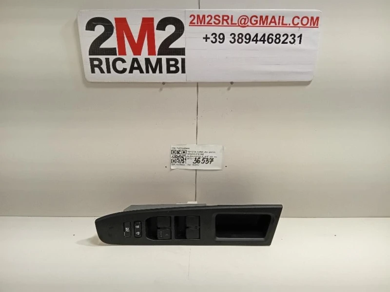 Interruttore Alzacristalli ANT SX 74232-0D690 Toyota Yaris IV 2012