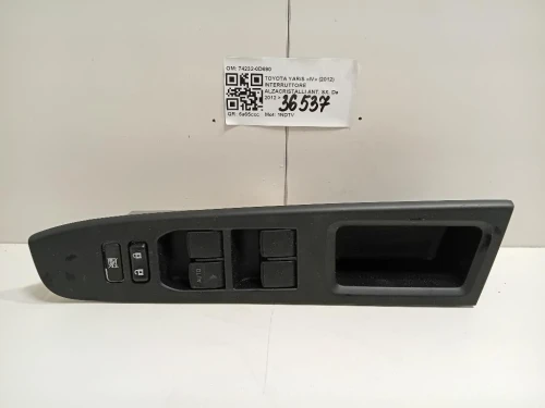 Interruttore Alzacristalli ANT SX 74232-0D690 Toyota Yaris IV 2012