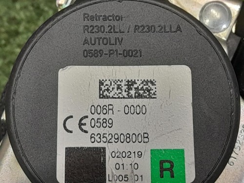 Cintura DI Sicurezza Sedile ANT DX