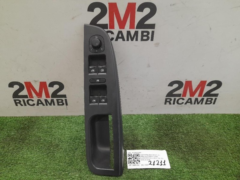 Interruttore Alzacristalli ANT SX 1K4868049C Volkswagen GOLF V 2004