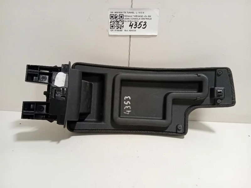 Bracciolo Console Centrale 969100017R BRACCIOLO Renault Mégane III SW 2009