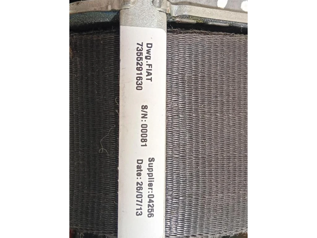 Cintura DI Sicurezza Sedile ANT DX 7355291630 Lancia Ypsilon III 2011