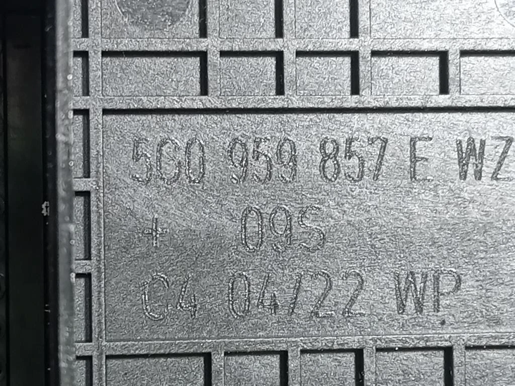 Interruttore Alzacristalli ANT SX 5G0959857E PULSANTIERA Volkswagen GOLF VII 2013