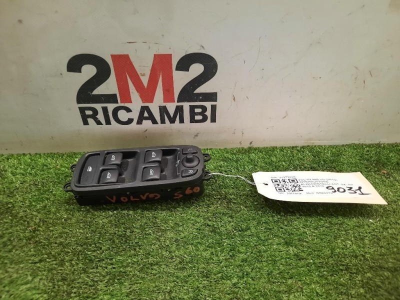 Interruttore Alzacristalli ANT SX 31272009 Volvo S60 II 2010