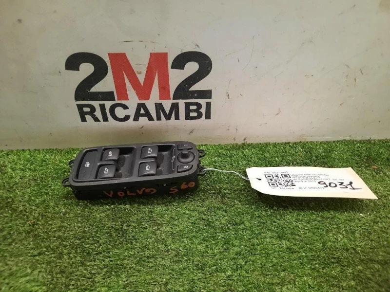 Interruttore Alzacristalli ANT SX 31272009 Volvo S60 II 2010