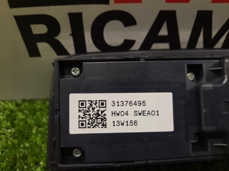 Interruttore Alzacristalli ANT SX 31376495 Volvo V40 II 2012