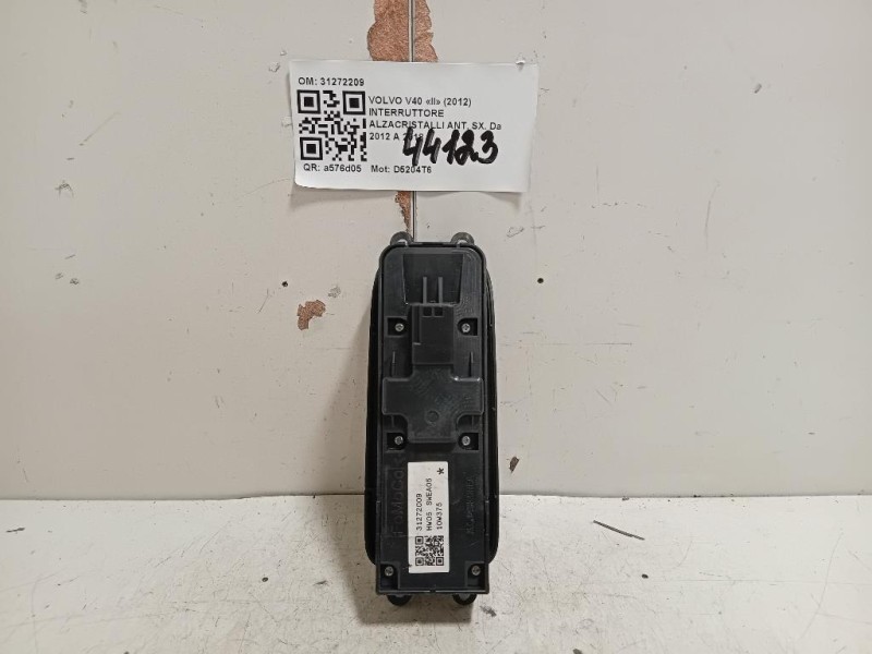 Interruttore Alzacristalli ANT SX 31272209 Volvo V40 II 2012