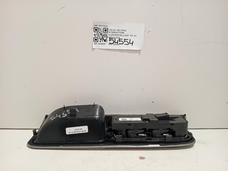 Interruttore Alzacristalli ANT SX 30773210 Volvo V50 2004
