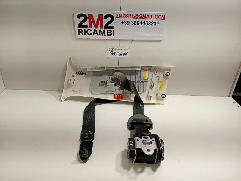 Cintura DI Sicurezza Sedile ANT DX 620198300 Land Rover Range Rover Evoque I 2011