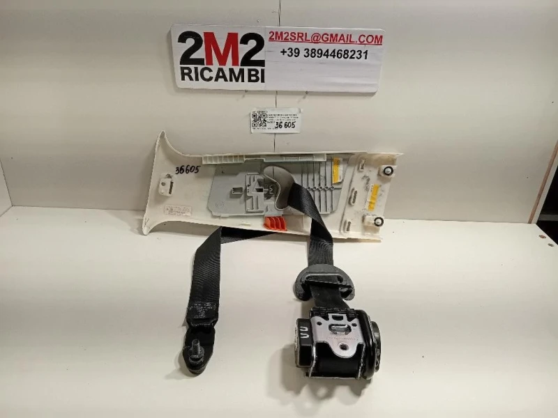 Cintura DI Sicurezza Sedile ANT DX 620198300 Land Rover Range Rover Evoque I 2011