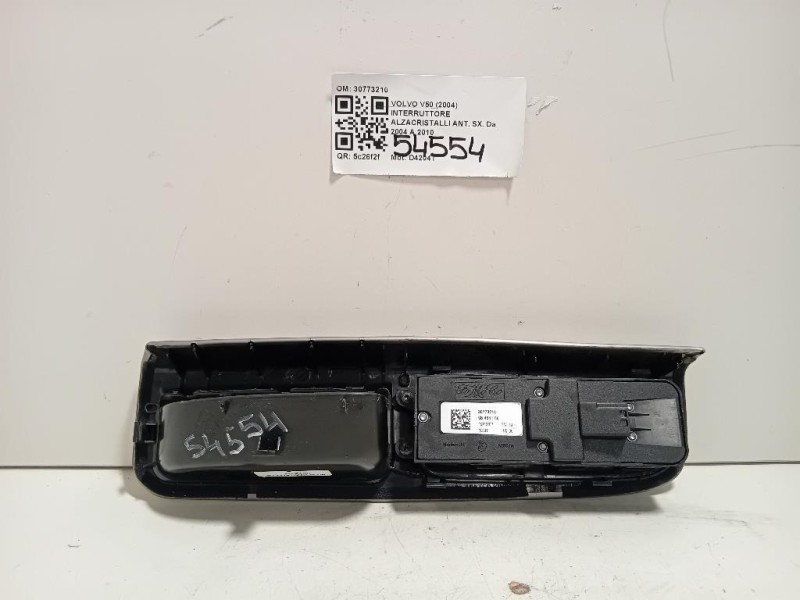 Interruttore Alzacristalli ANT SX 30773210 Volvo V50 2004