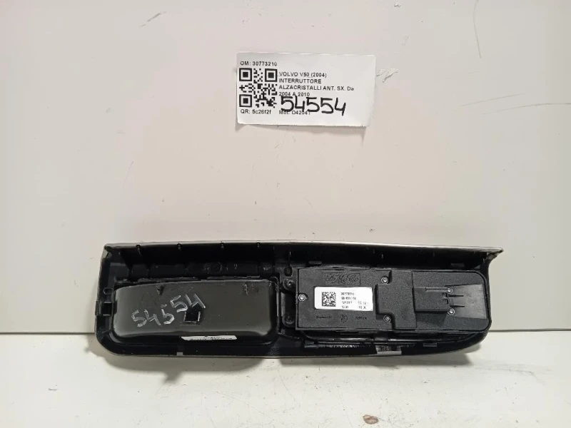 Interruttore Alzacristalli ANT SX 30773210 Volvo V50 2004