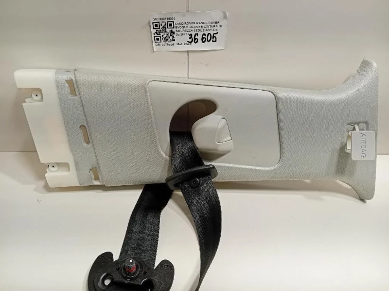 Cintura DI Sicurezza Sedile ANT DX 620198300 Land Rover Range Rover Evoque I 2011