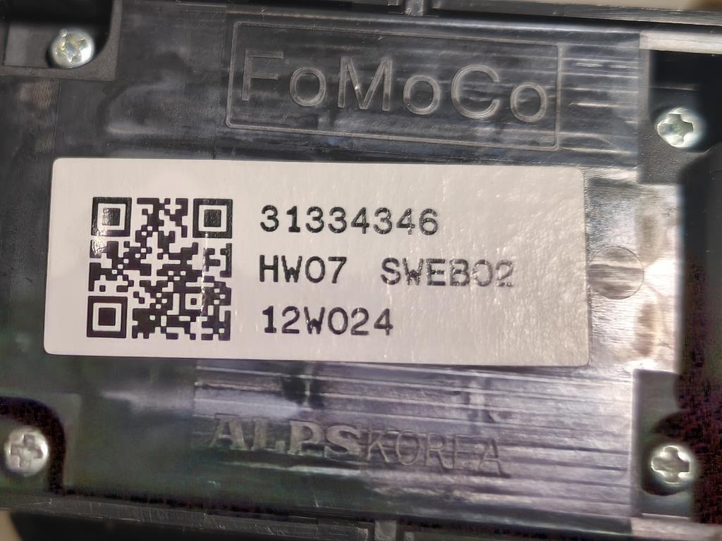 Interruttore Alzacristalli ANT SX 31334346 Volvo V60 I 2010