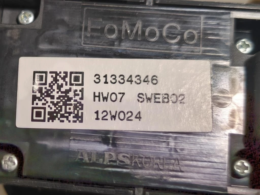 Interruttore Alzacristalli ANT SX 31334346 Volvo V60 I 2010