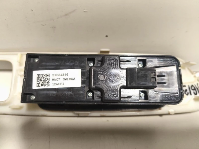 Interruttore Alzacristalli ANT SX 31334346 Volvo V60 I 2010