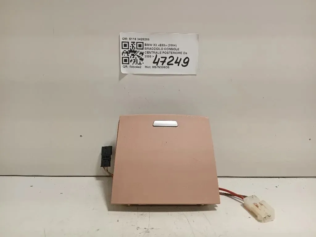 Bracciolo Console Centrale Posteriore 5116 3428288 Bmw X3 E83 2004