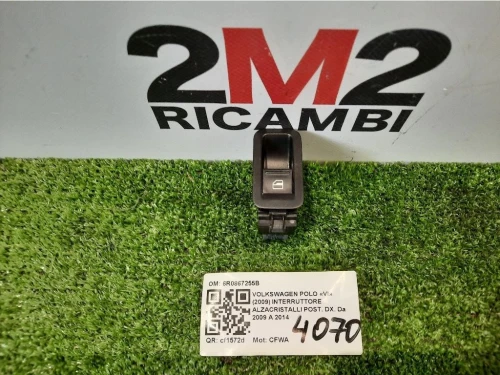 Interruttore Alzacristalli POST DX 6R0867255B Volkswagen POLO VI 2009
