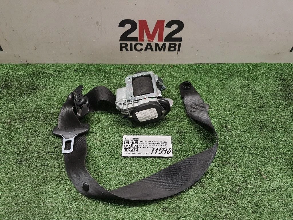 Cintura DI Sicurezza Sedile ANT DX 609301200 Land Rover Range Rover Sport I 2005