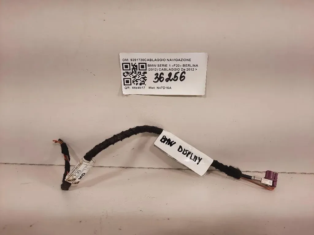 Cablaggio 9251730CABLAGGIO NAVIGAZIONE Bmw Serie 1 F20 Berlina 2012