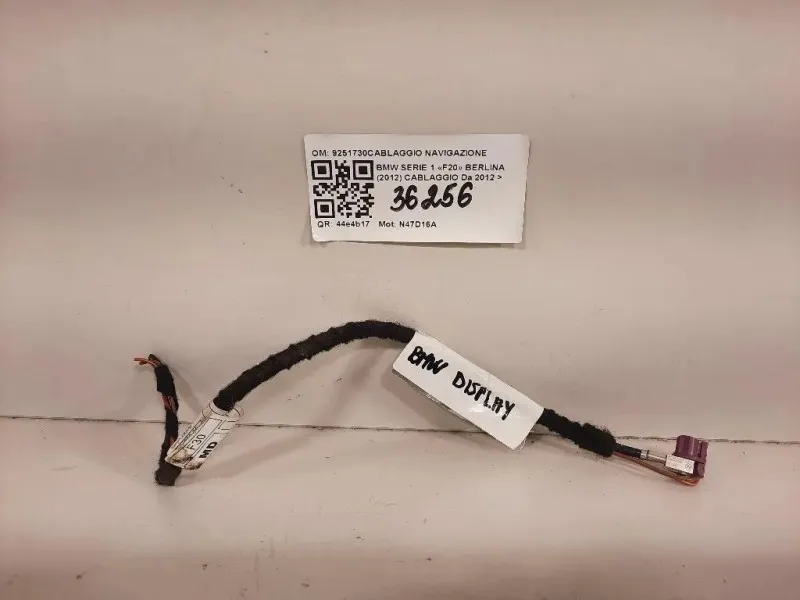 Cablaggio 9251730CABLAGGIO NAVIGAZIONE Bmw Serie 1 F20 Berlina 2012