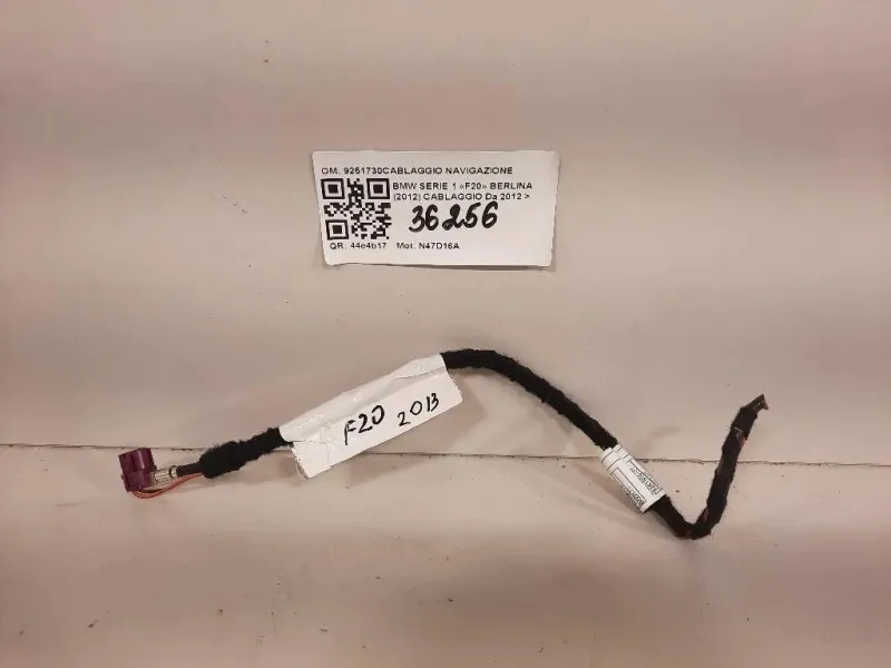 Cablaggio 9251730CABLAGGIO NAVIGAZIONE Bmw Serie 1 F20 Berlina 2012