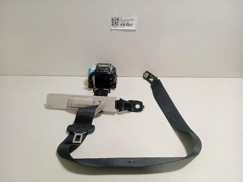 Cintura DI Sicurezza Sedile ANT DX 0589-P1-000146 Mazda 3 III 2014