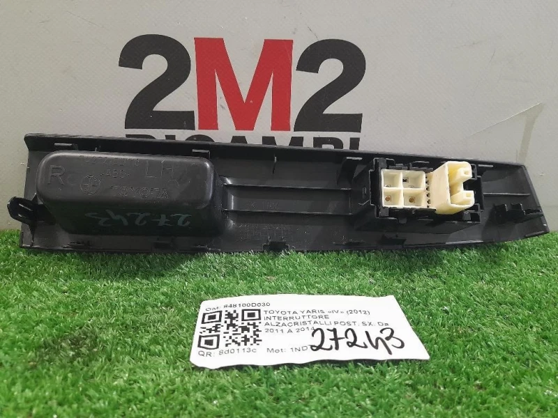 Interruttore Alzacristalli POST SX 848100D030 Toyota Yaris IV 2012