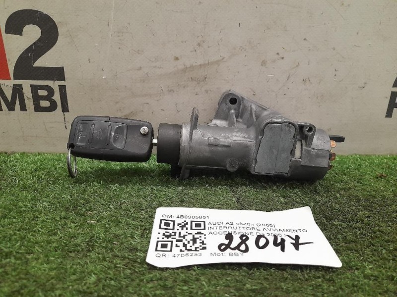 Interruttore Avviamento Accensione 4B0905851 Audi A2 8Z0 2000