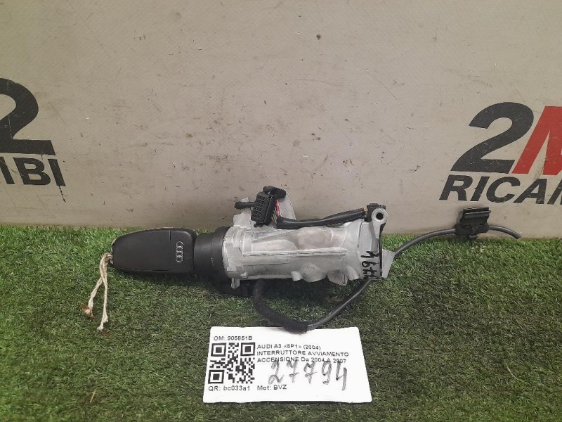 Interruttore Avviamento Accensione 905851B Audi A3 8P1 2004