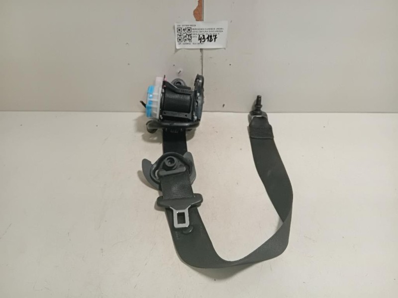Cintura DI Sicurezza Sedile ANT DX 307068199228 Mercedes Classe B W246 2012