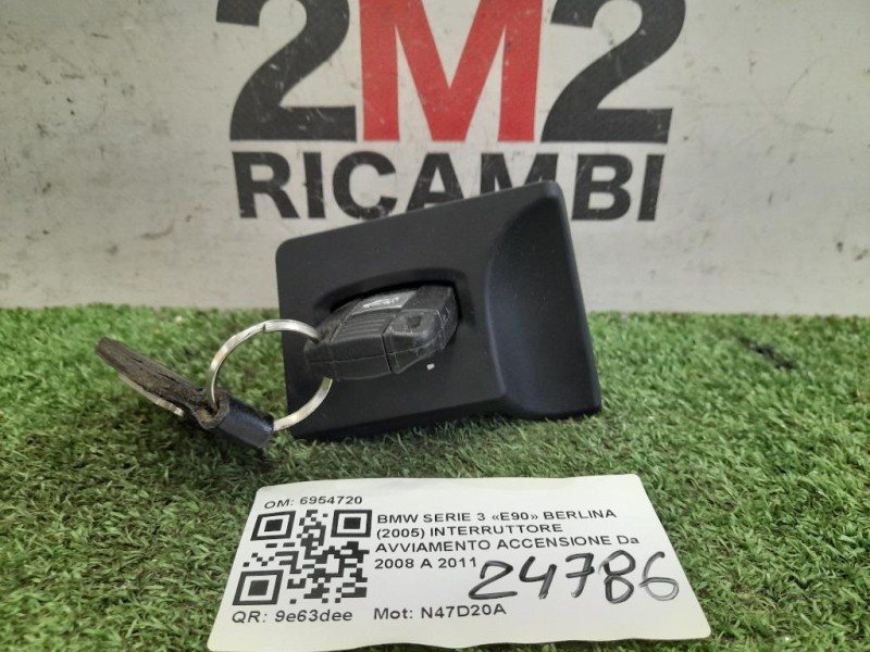 Interruttore Avviamento Accensione 6954720 Bmw Serie 3 E90 Berlina 2005