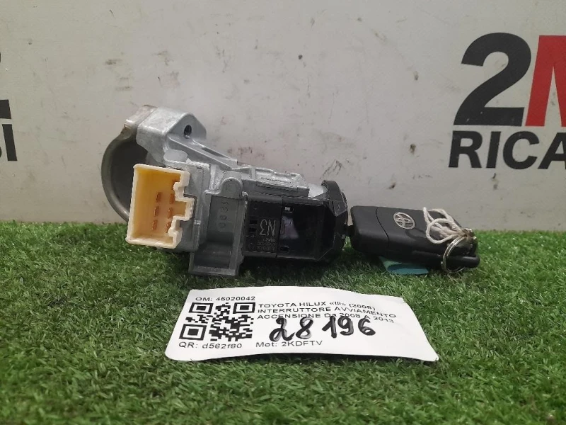 Interruttore Avviamento Accensione 45020042 Toyota Hilux III 2008