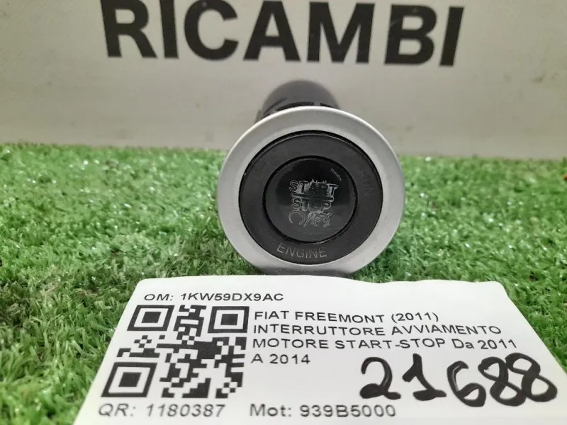 Interruttore Avviamento Motore Start-stop 1KW59DX9AC Fiat Freemont 2011