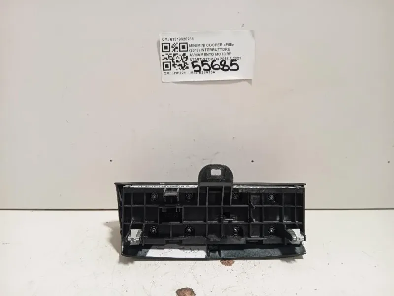 Interruttore Avviamento Motore Start-stop 61319328288 Mini MINI Cooper F56 2018