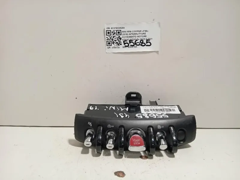 Interruttore Avviamento Motore Start-stop 61319328288 Mini MINI Cooper F56 2018