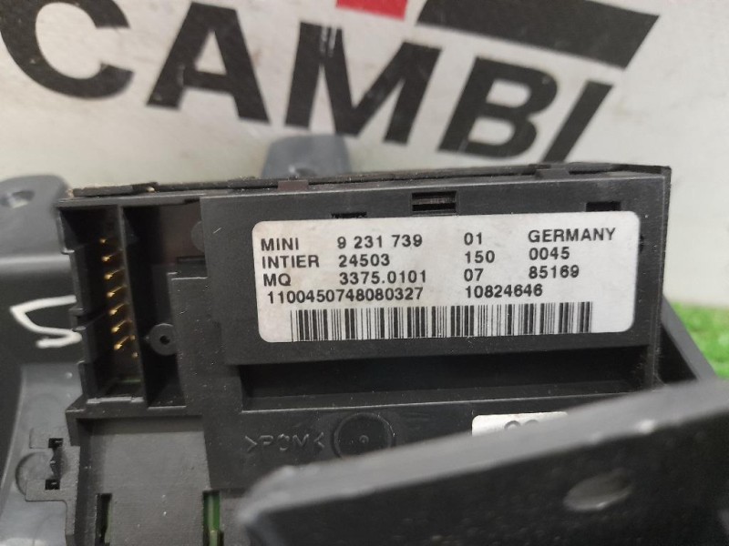 Interruttore Avviamento Motore Start-stop 9231739 Mini MINI ONE R56 2007