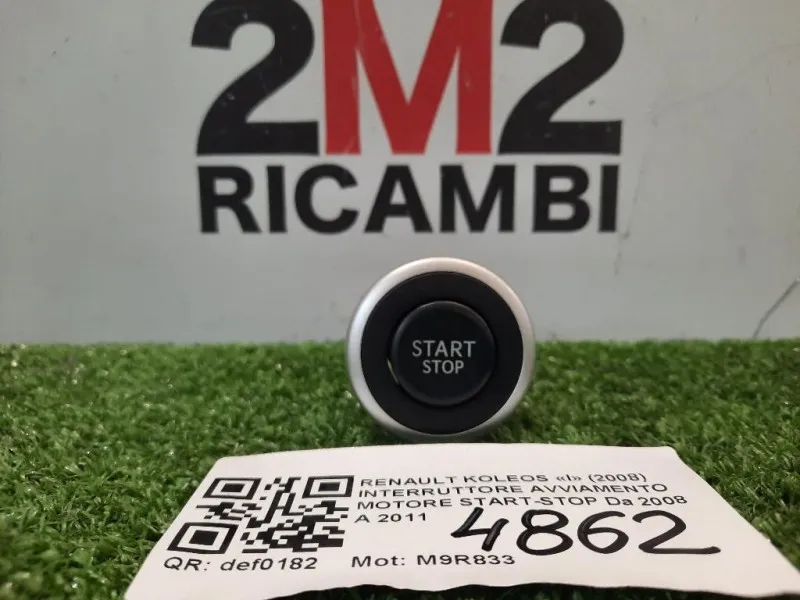 Interruttore Avviamento Motore Start-stop Renault Koleos I 2008