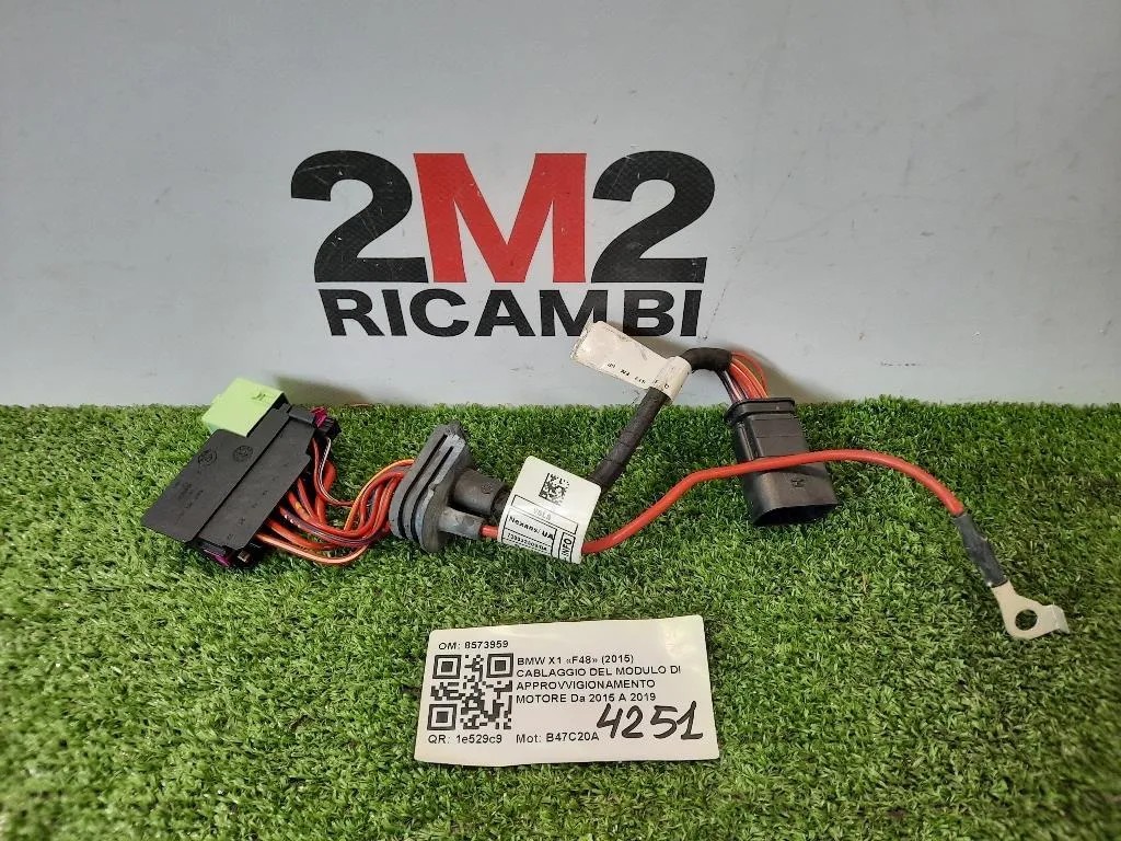 Cablaggio DEL Modulo DI Approvvigionamento Motore 8573959 Bmw X1 F48 2015