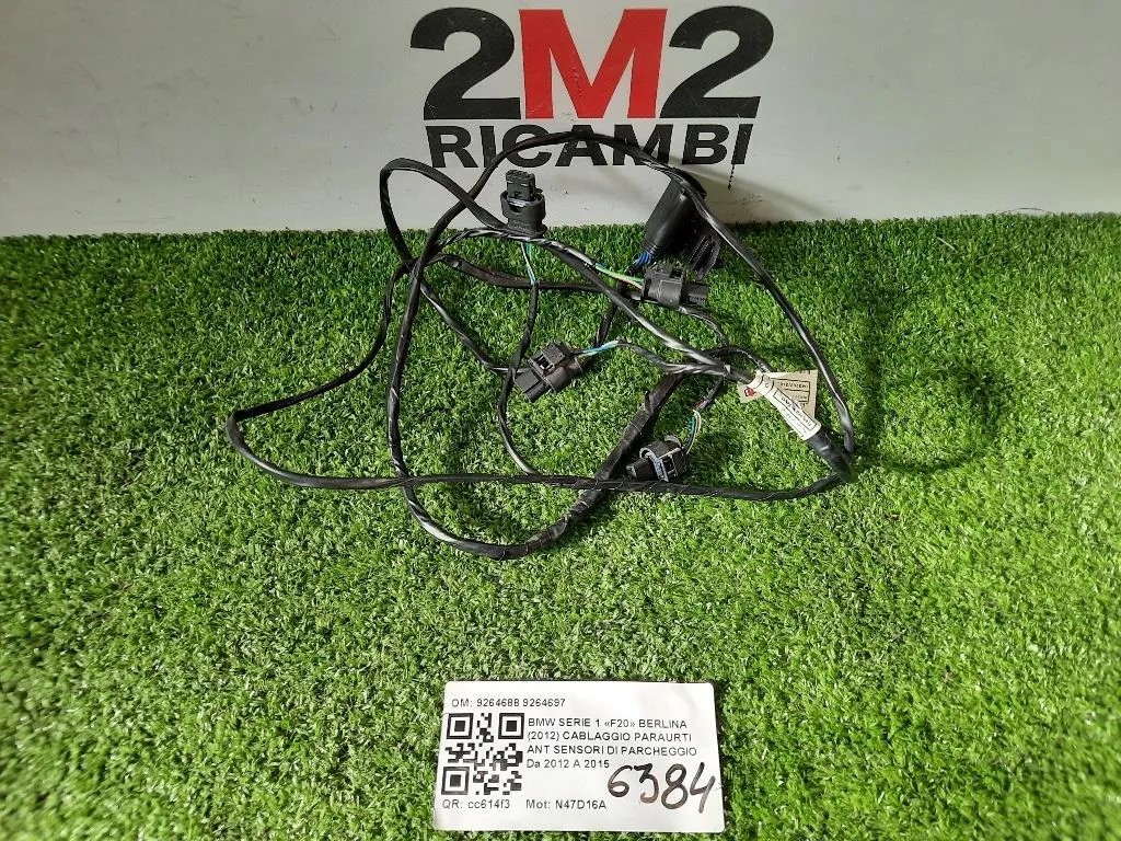 Cablaggio Paraurti ANT Sensori DI Parcheggio 9264688 9264697 Bmw Serie 1 F20 Berlina 2012