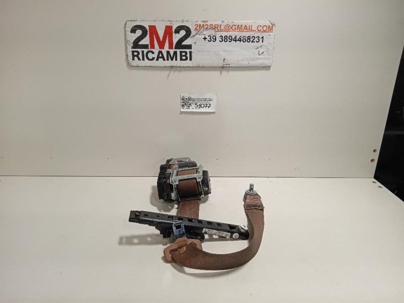 Cintura DI Sicurezza Sedile ANT DX 33033476 Mercedes Classe S W221 2006