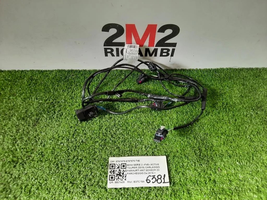 Cablaggio Paraurti ANT Sensori DI Parcheggio 8797575 8797576 F46 Bmw Serie 2 F45 Active Tourer 2018