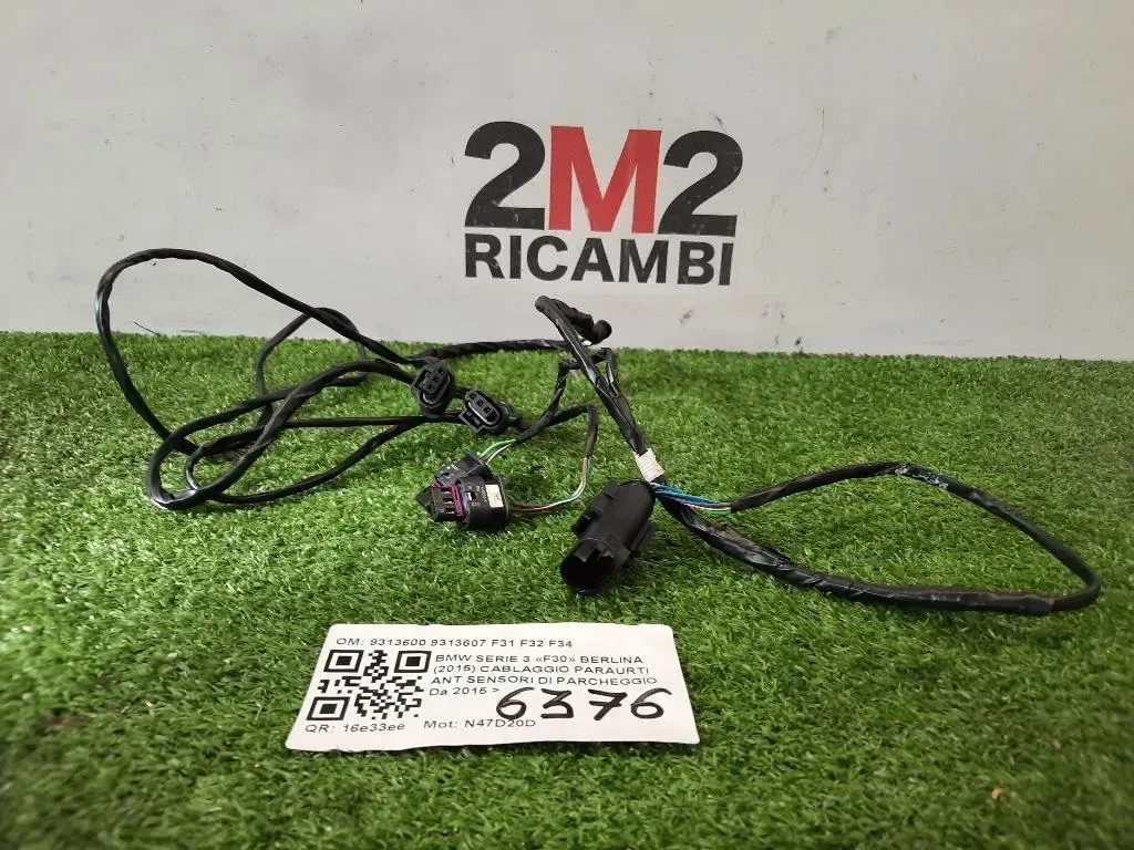 Cablaggio Paraurti ANT Sensori DI Parcheggio 9313600 9313607 F31 F32 F34 Bmw Serie 3 F30 Berlina 2015