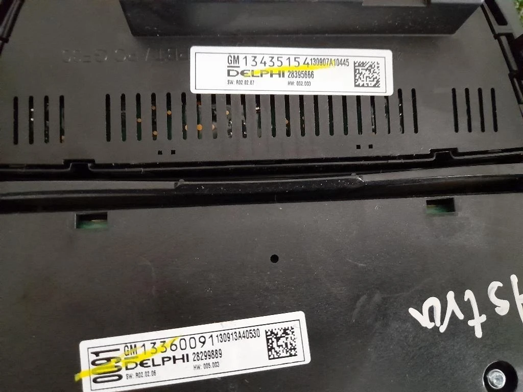 Interruttore Climatizzatore 28395666 Opel Astra J 2010