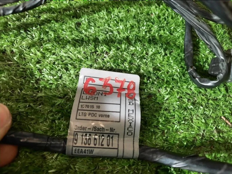 Cablaggio Paraurti ANT Sensori DI Parcheggio 9136612 Bmw X6 E71 2008