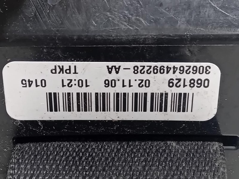 Cintura DI Sicurezza Sedile ANT DX 306264499228 Mercedes Classe SLK R171 2004