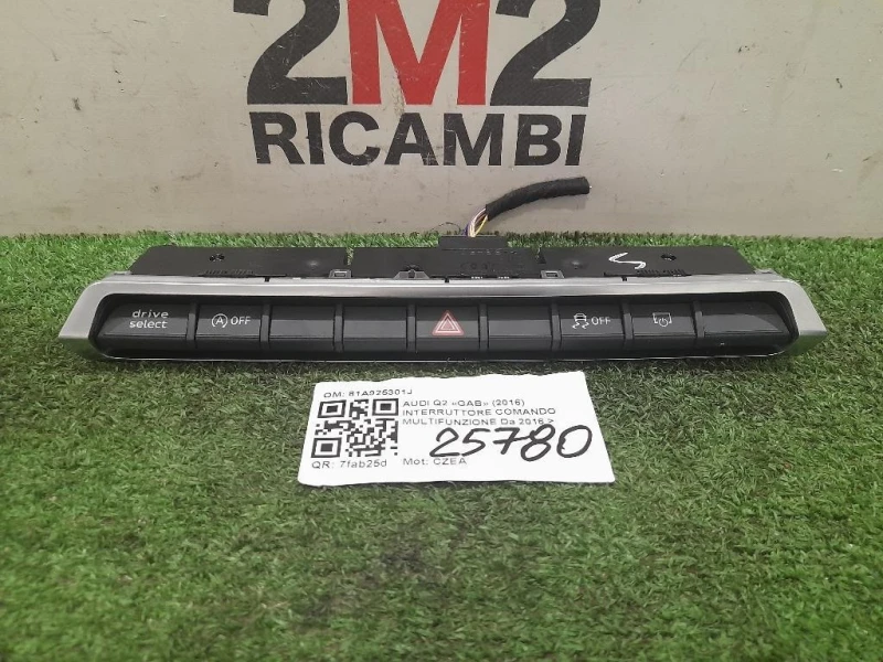 Interruttore Comando Multifunzione 81A925301J Audi Q2 GAB 2016