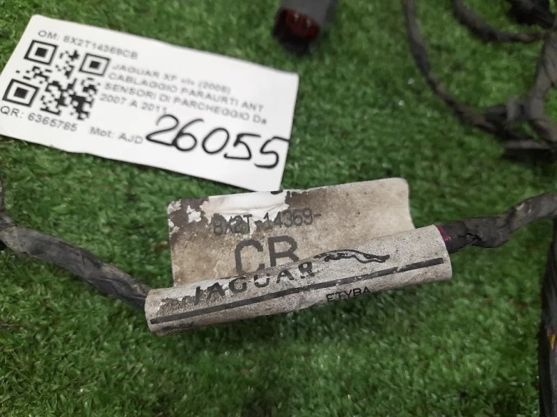 Cablaggio Paraurti ANT Sensori DI Parcheggio 8X2T14369CB Jaguar XF I 2008