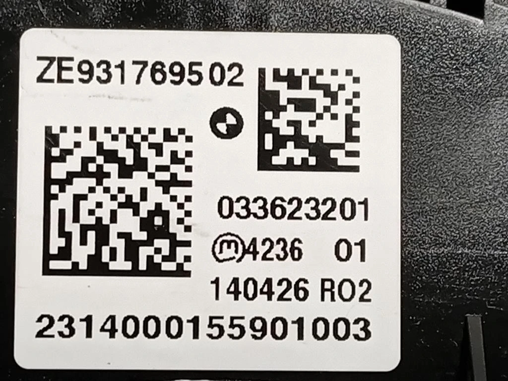 Interruttore Comando Multifunzione 6582 9286699-03 Bmw Serie 5 F10 Berlina 2010