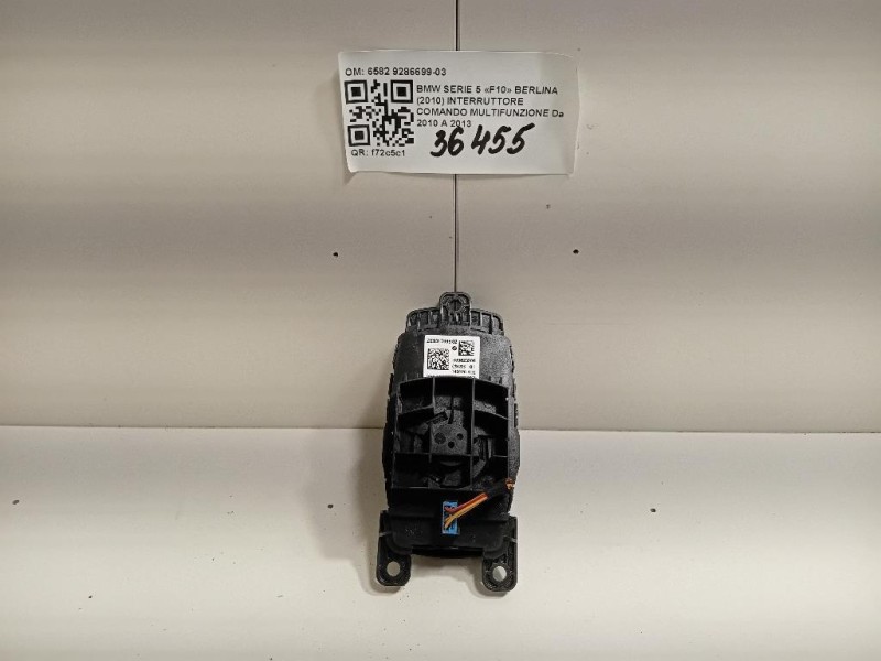 Interruttore Comando Multifunzione 6582 9286699-03 Bmw Serie 5 F10 Berlina 2010
